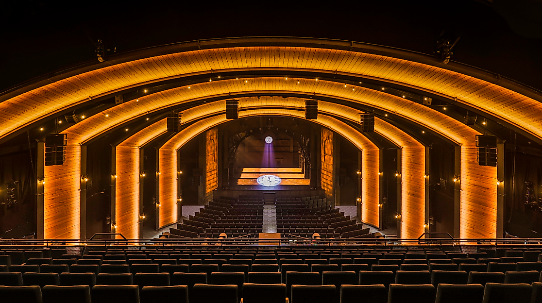 Bühne des Mehr! Theaters für Harry Potter