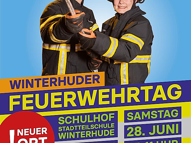 Plakat Winterhuder Feuerwehrtag