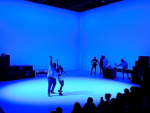 Ausschnitt der Tanzperformance