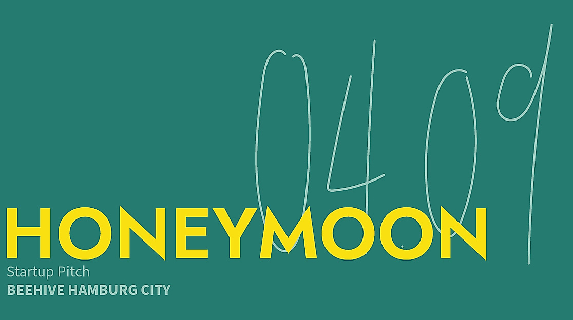 Honeymoon Startup Pitch in Hamburg