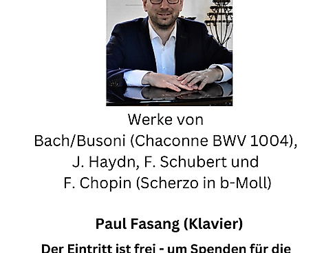 Klavierabend mit Paul Fasang