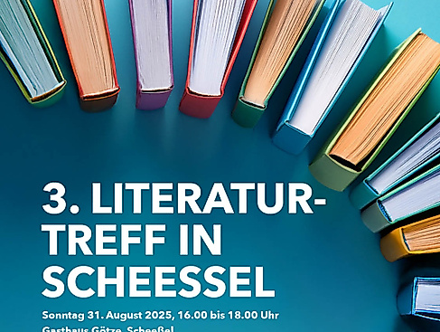 Plakat 3. Literaturtreff