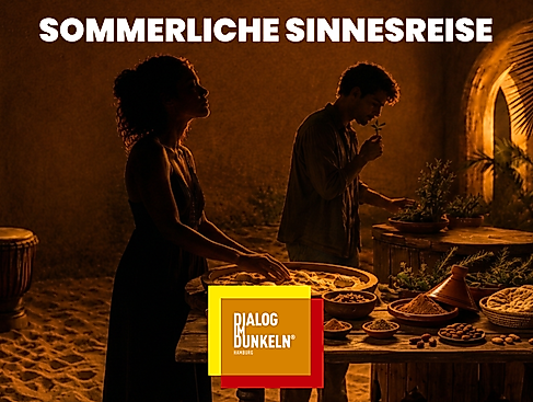 Sommerliche Sinnesreise im Dialog im Dunkeln