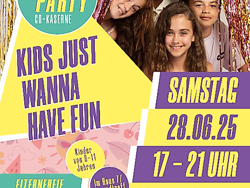 kids just wanna have fun - Die Party für alle zwischen 8 und 11 Jahren