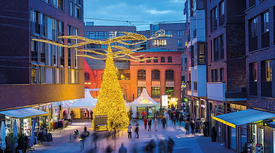 Weihnachtsmarkt HafenCity Hamburg