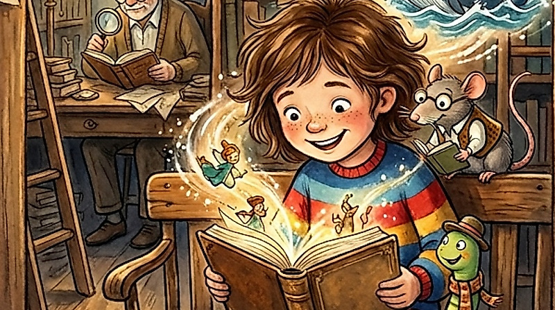 PREMIERE: Herr Krappenkrehl und die langweiligen Bücher