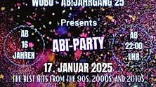 Abi-Party 16+ Hamburg | Wobo - Abi Jahrgang 25