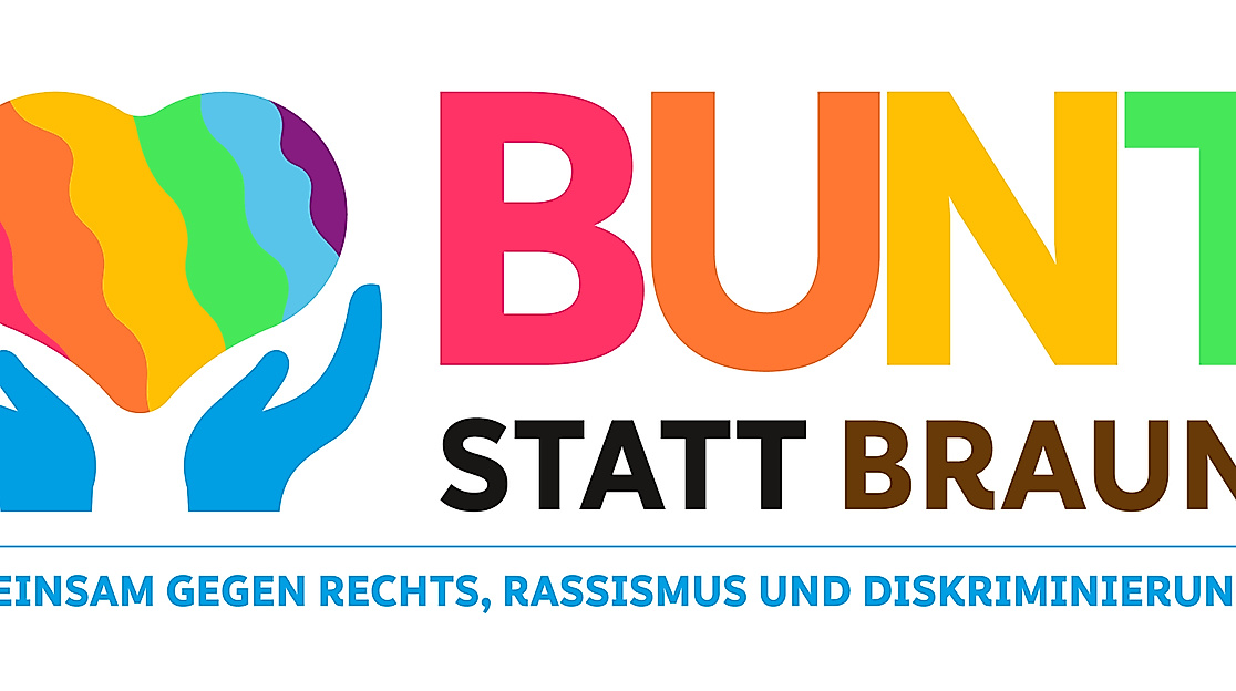 Logo Neu Bunt statt Braun
