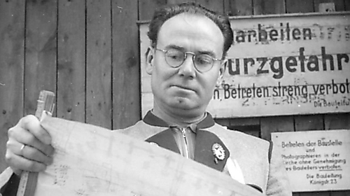 Vernissage zur Bruno Fendrich-Ausstellung - der Retter der Marienkirche