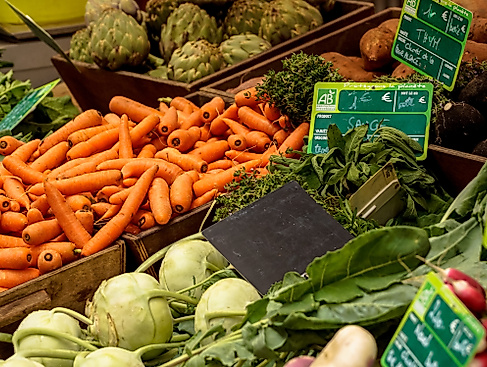 Wochenmarkt am Duvenstedter Markt