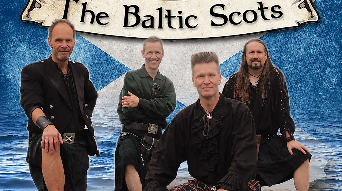 Die Bandmitglieder der Baltic Scots