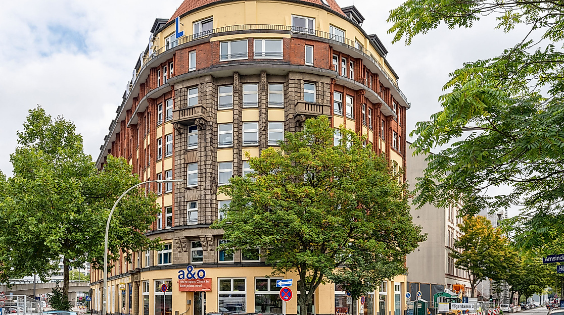 Hotel A&O Hamburg Hauptbahnhof: Außenansicht