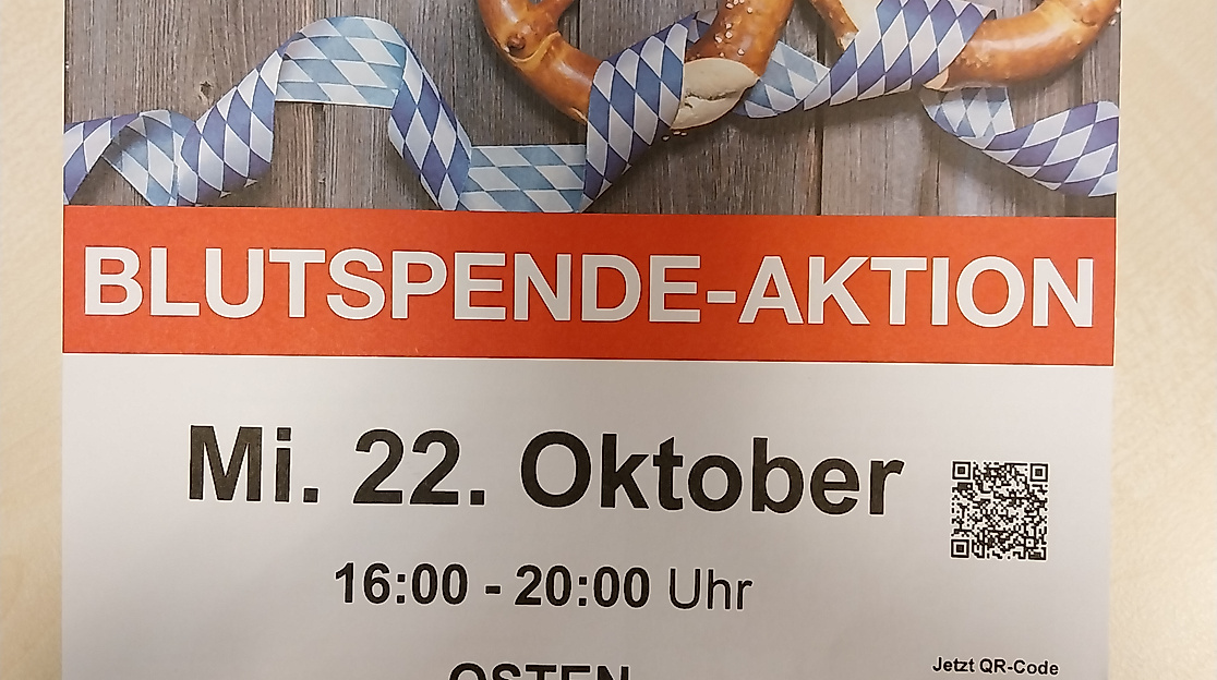 Blutspende Oktober 2025