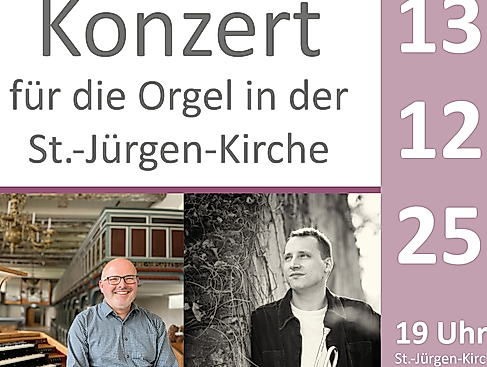 Orgel trifft drei Trompeten