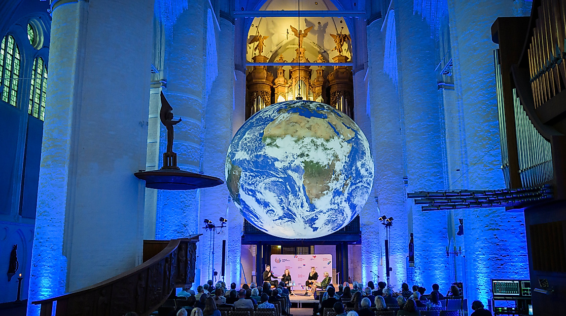 Planetary Talk Meer erleben in der Hauptkirche St. Katharinen im Rahmen der Week 2025