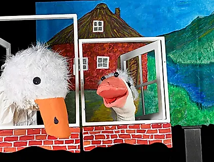 Figurentheater: Gans im Glück