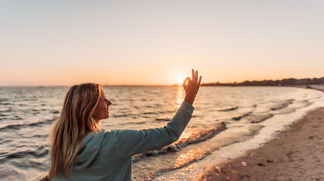 Sonnenuntergang mit Bernstein_bearbeitet © www.luebecker-bucht-ostsee.de(1)