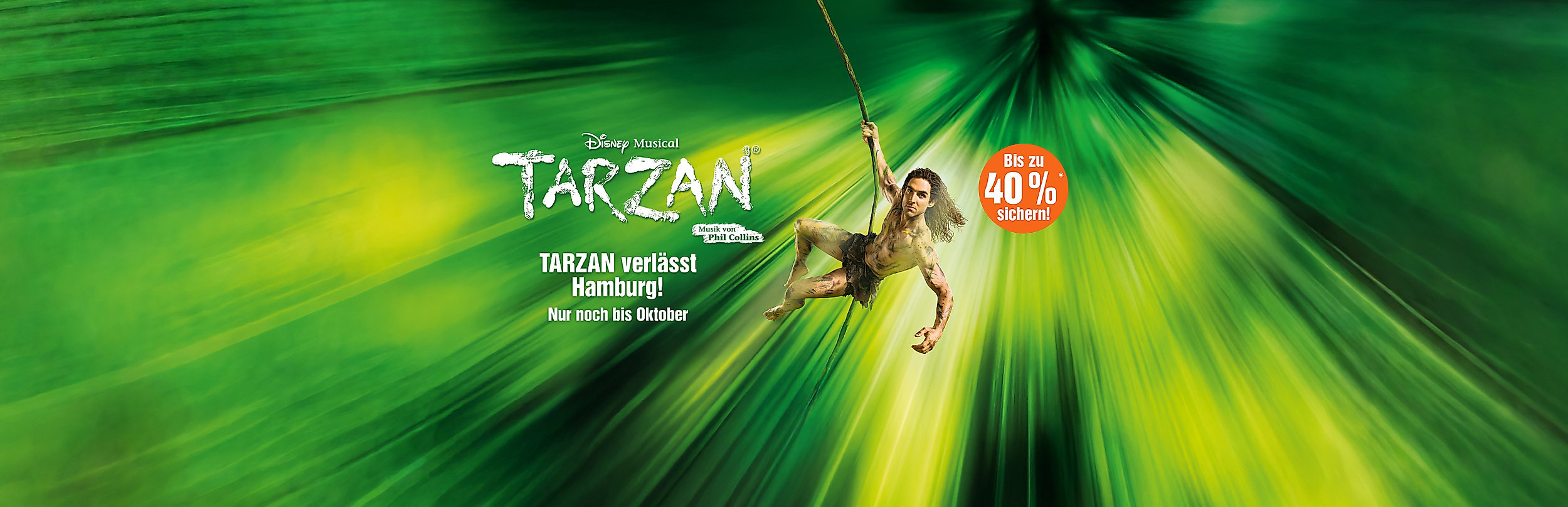 Bye Bye 40 % Tarzan Aktion