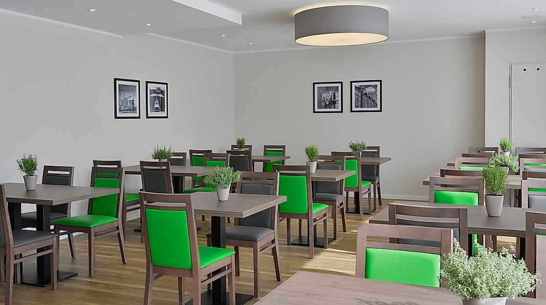 Hotel appartello - smarttime living Hamburg: Frühstücksbereich