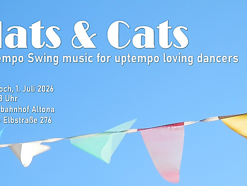 Hats & Cats Juli 2026 - Querformat
