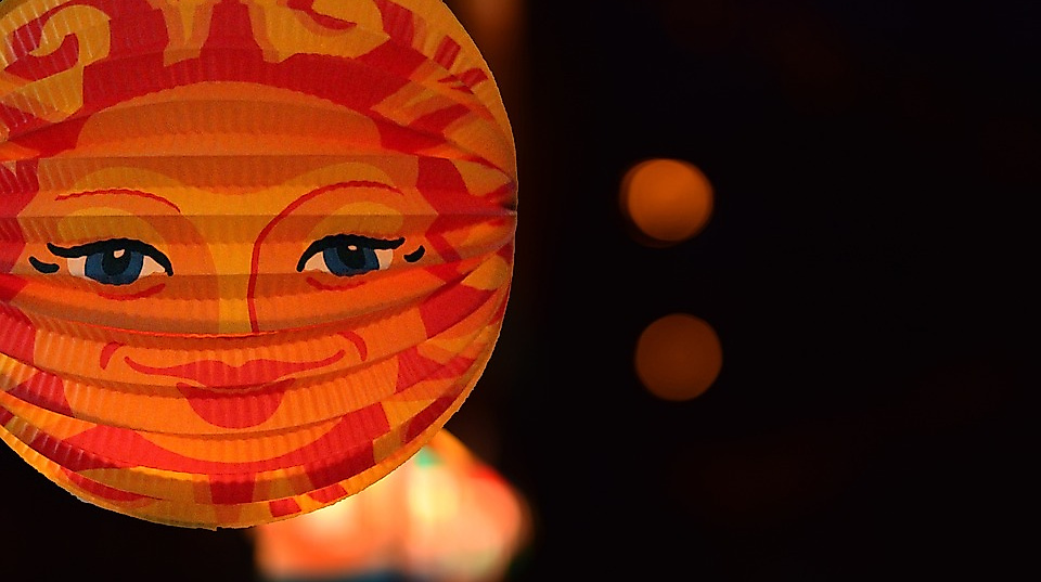 Laternelaufen in Wesselburen