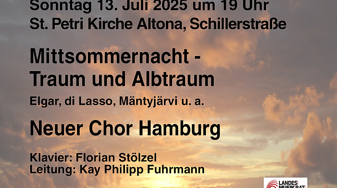 NCHH Mittsommernacht Konzert 13Juli2025 19 Uhr