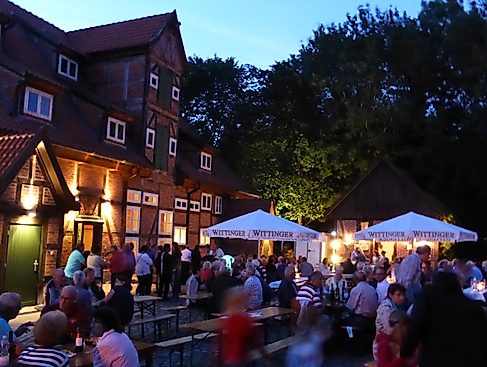 Weinabend auf Burg Bodenteich