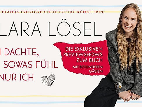 Clara Lösel: Ich dachte, sowas fühl nur ich - Die Previewshow zum neuen Buch