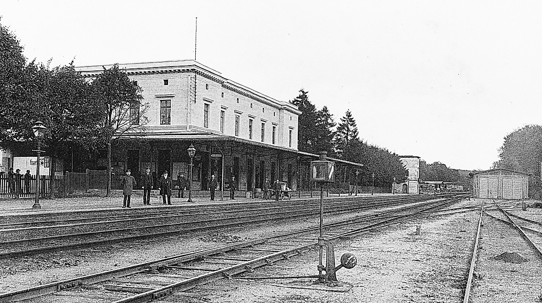Bahnhof Friedrichsruh um 1900