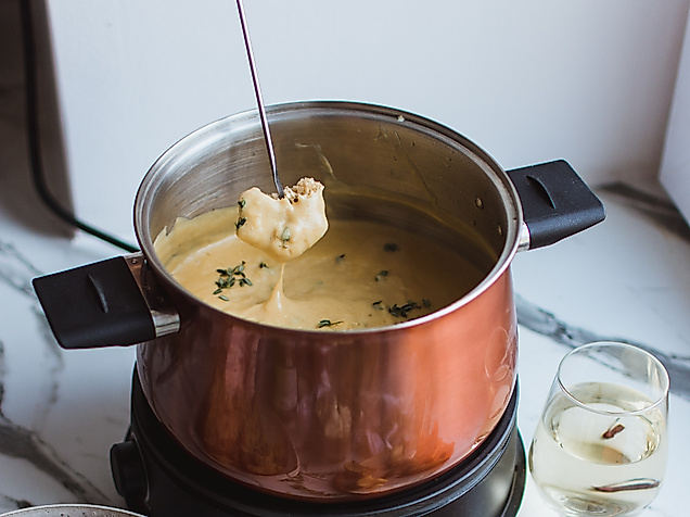 Käsefondue Symbolbild