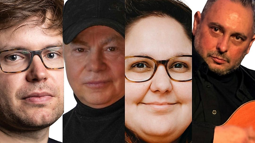 Adrian Oeser, Romani Weiß, Kelly Laubinger, Manolito Steinbach