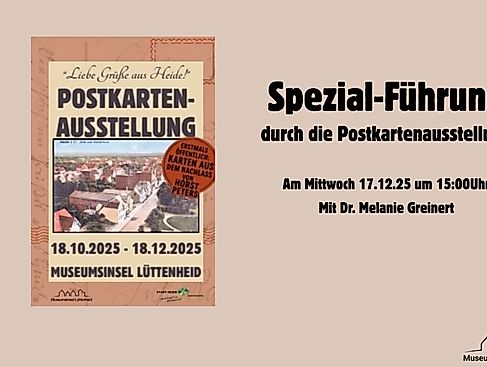 Spezial-Führung durch die Postkartenausstellung