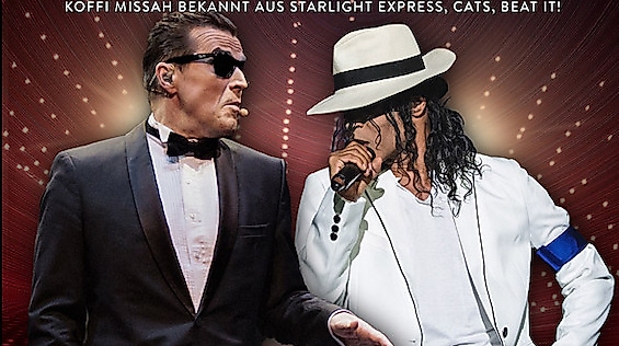 Falco meets Michael Jackson - Show - mit Falco-Darsteller Alexander Kerbst und MJ-Performer Koffi Missah