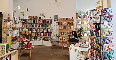 Buchhandlung Blattgold Ladenansicht