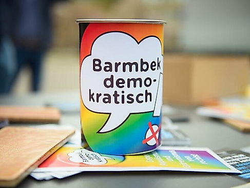 Auftakt Rallye Barmbek demokratisch