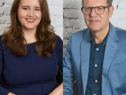 Ricarda Lang und Steffen Mau