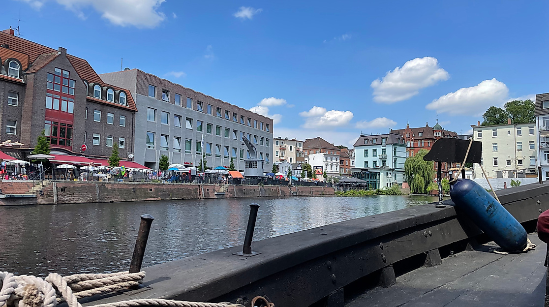 Hafenrundgang und Ewerfahrt Bergedorfer Hafen