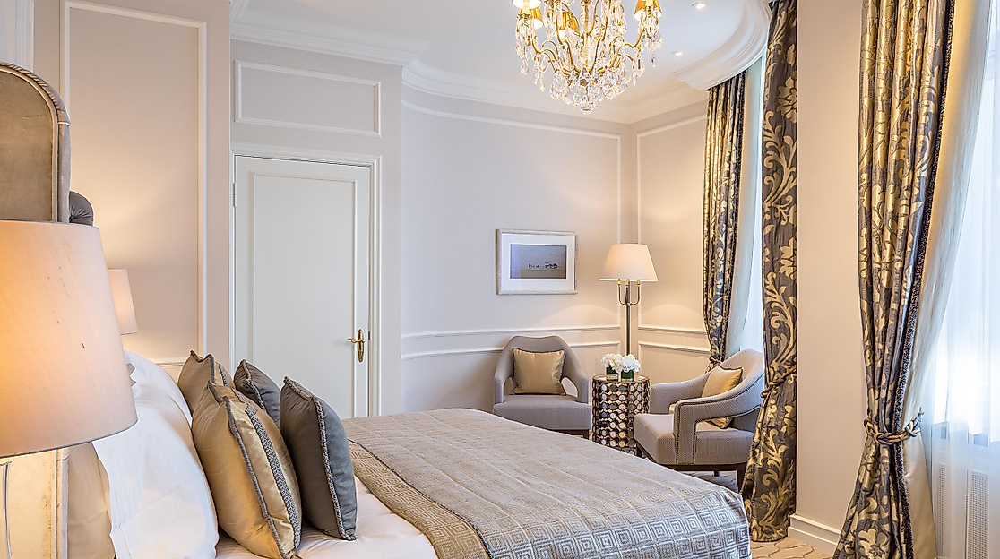 Fairmont Hotel Vier Jahreszeiten: Doppelzimmer Gartenblick