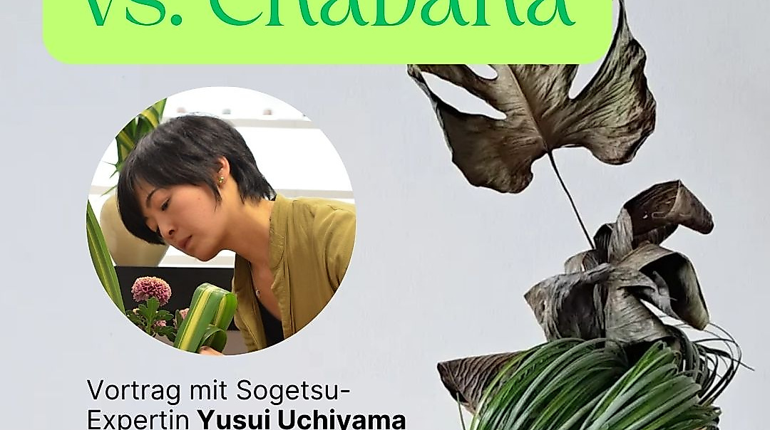 Flyer Instagram Tee und Ikebana mit Yusui Uchiyama