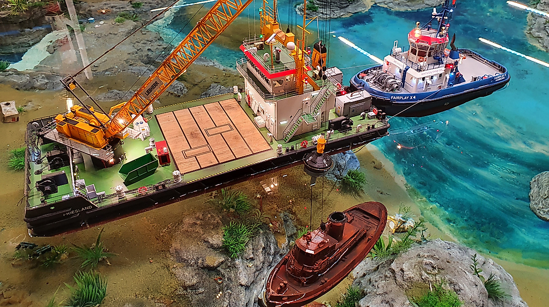 Miniatur Wunderland - Miniatur Schlepperballett