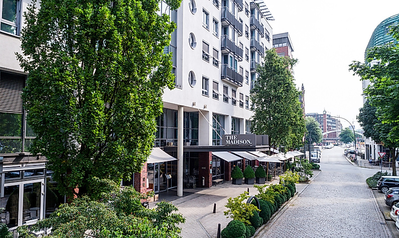 THE MADISON Hotel Hamburg: Außenansicht