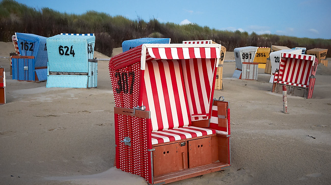 Fotografie: Strandkorb