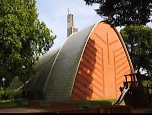 Die Erlöserkirche in Farmsen