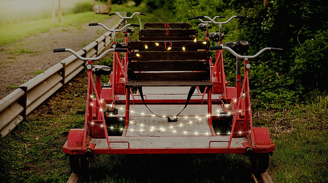 Lichterfahrt 2026 mit der Naturpark-Draisine