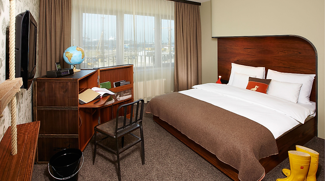25hours Hotel HafenCity: Doppelzimmer