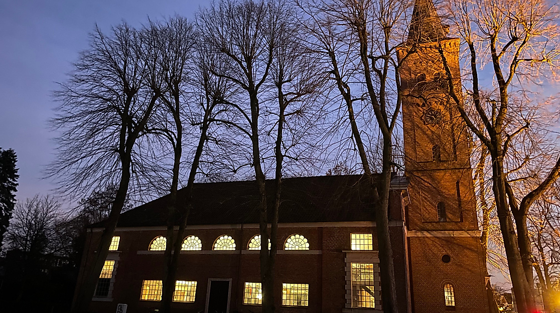 Marienkirche im Dunklen