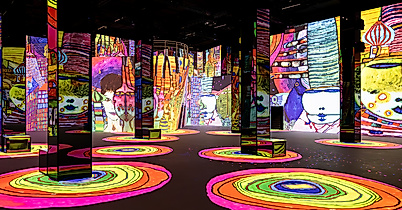 Hundertwasser_Port des Lumières  Culturespaces  Fabijan Vuksic