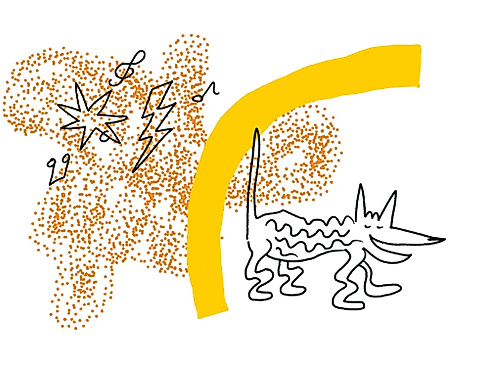 Ela und der gro&szlig;e, b&ouml;se, schrecklich kleine Wolf