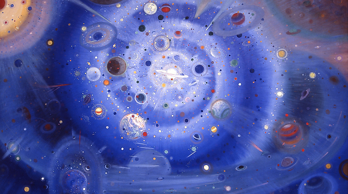 Wenzel Hablik, Sternhimmel,1913
