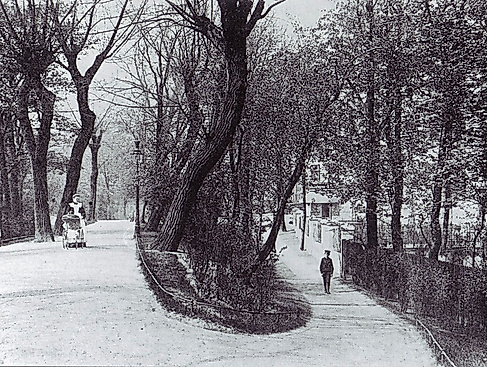 alte landwehr um 1900